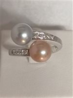 Anello Valle Gioielli Donna in Oro Perla 6285/AB - 6285/AB